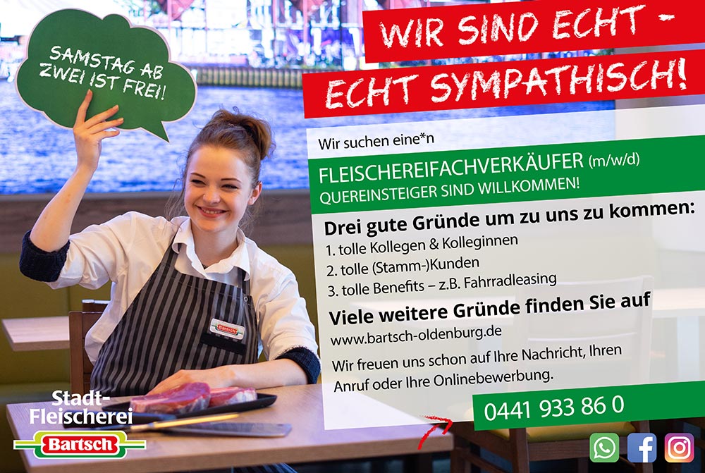 Bartsch Job Fleischerei Oldenburg